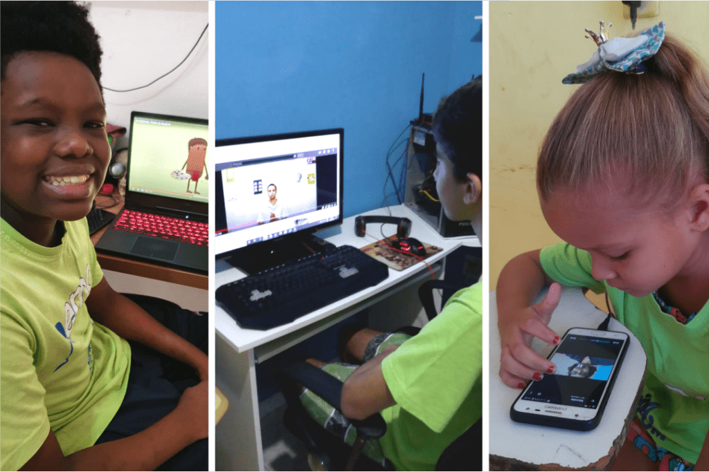 escola de música e cidadania com aulas em casa