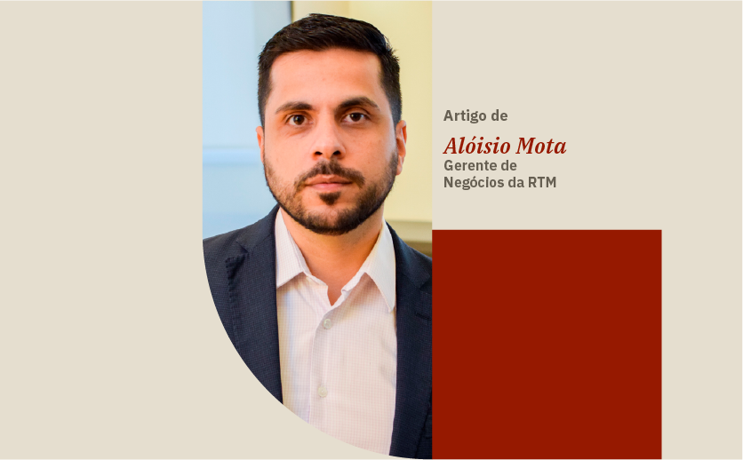 Foto de aloísio mota, gerente de negócios da RTM, para ilustrar artigo sobre a solução Hub Fundos da empresa.